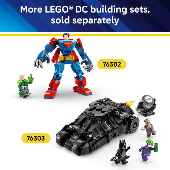 LEGO® DC Batman: Batman Forever Batmobile Super Hero Toy for Kids 76304