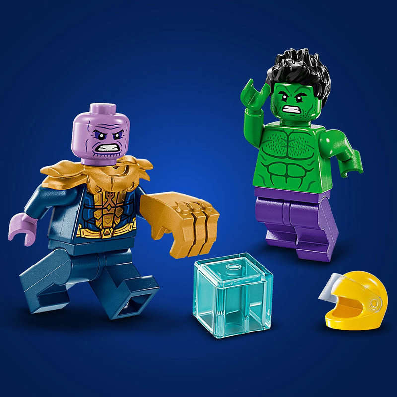 LEGO® ǀ Marvel The Hulk Truck vs. Thanos Super Hero Building Toy Vehicle 76312