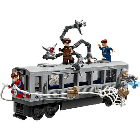 LEGO® ǀ Marvel Spider-Man vs. Doc Ock Subway Train Scene Building Toy 76321