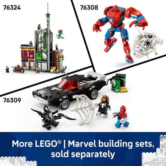 LEGO® ǀ Marvel Spider-Man vs. Oscorp, Kids Super Hero Building Kit 76324