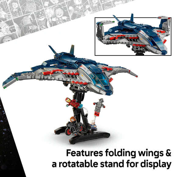 LEGO® ǀ Marvel Avengers: Age of Ultron Quinjet, Kids Building Kit 76325