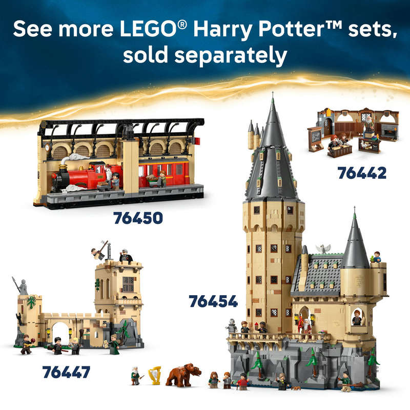 LEGO Harry Potter Hogwarts Castle: Herbology Class, Wizard Gift 76445