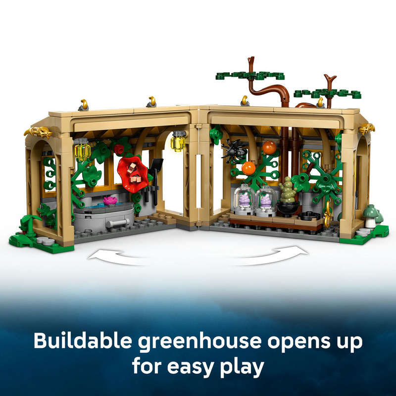 LEGO Harry Potter Hogwarts Castle: Herbology Class, Wizard Gift 76445
