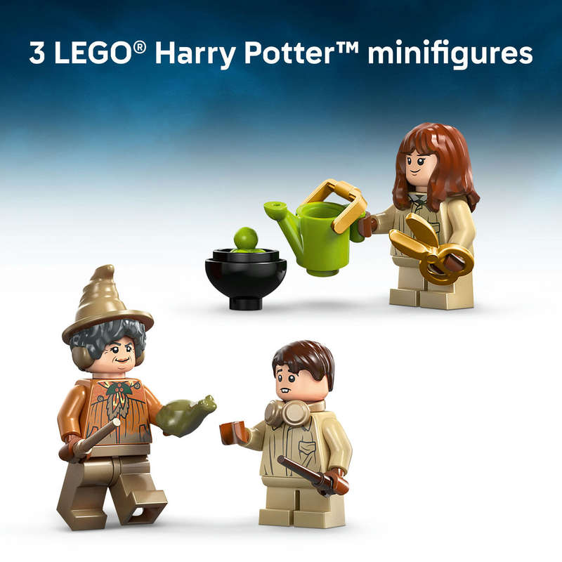 LEGO Harry Potter Hogwarts Castle: Herbology Class, Wizard Gift 76445