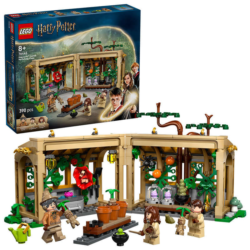LEGO Harry Potter Hogwarts Castle: Herbology Class, Wizard Gift 76445