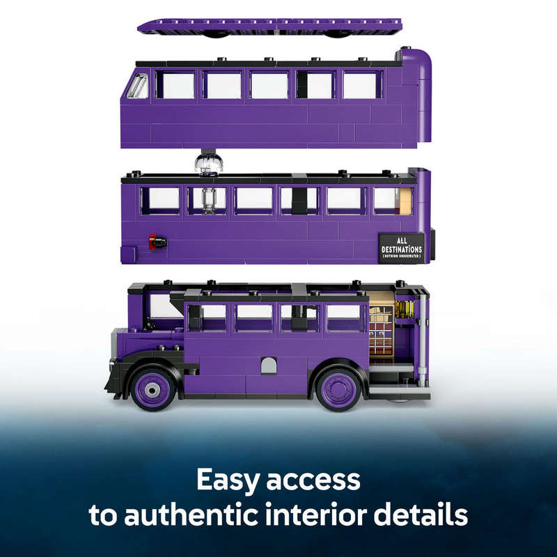 LEGO® Harry Potter Knight Bus Adventure, Magic Vehicle Toy 76446