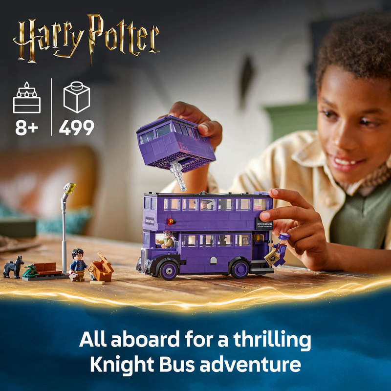 LEGO® Harry Potter Knight Bus Adventure, Magic Vehicle Toy 76446