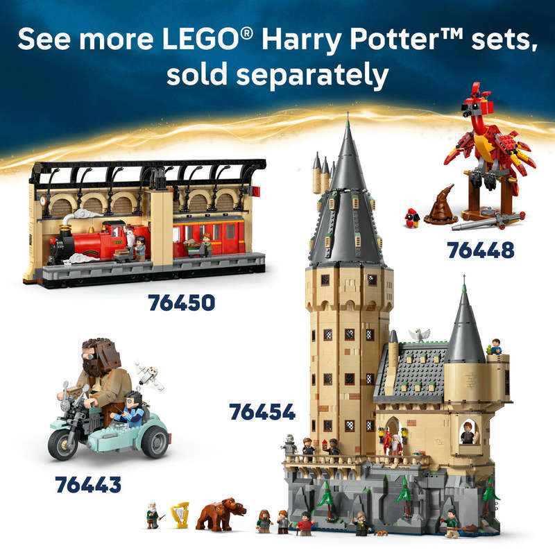 LEGO® Harry Potter Chomping Monster Book of Monsters, Wizard Toy 76449