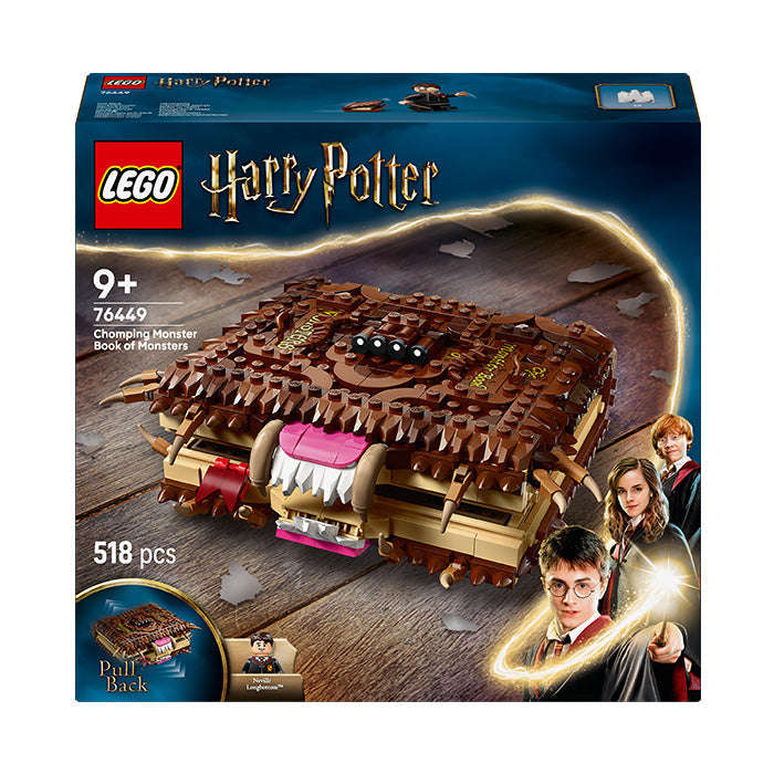 LEGO® Harry Potter Chomping Monster Book of Monsters, Wizard Toy 76449