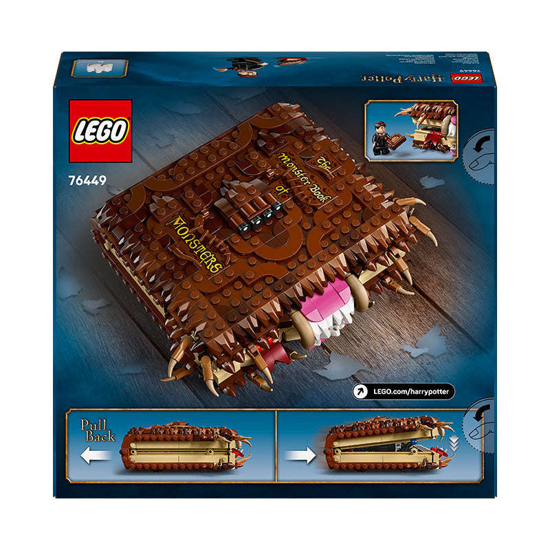 LEGO® Harry Potter Chomping Monster Book of Monsters, Wizard Toy 76449