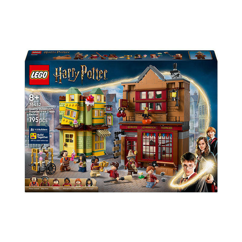 LEGO Harry Potter Quality Quidditch Supplies & Ice Cream Parlour Set 76452