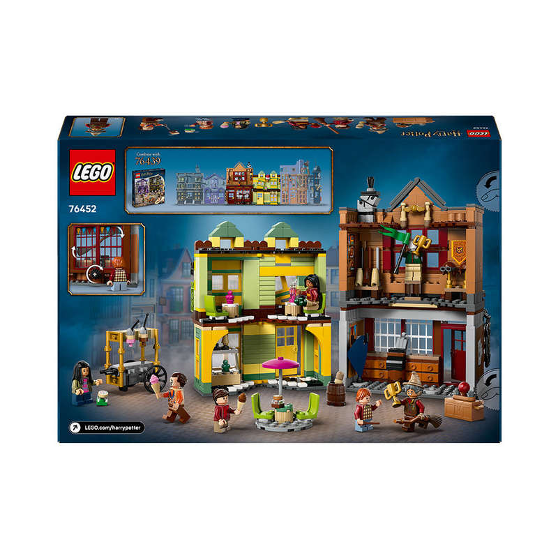 LEGO Harry Potter Quality Quidditch Supplies & Ice Cream Parlour Set 76452