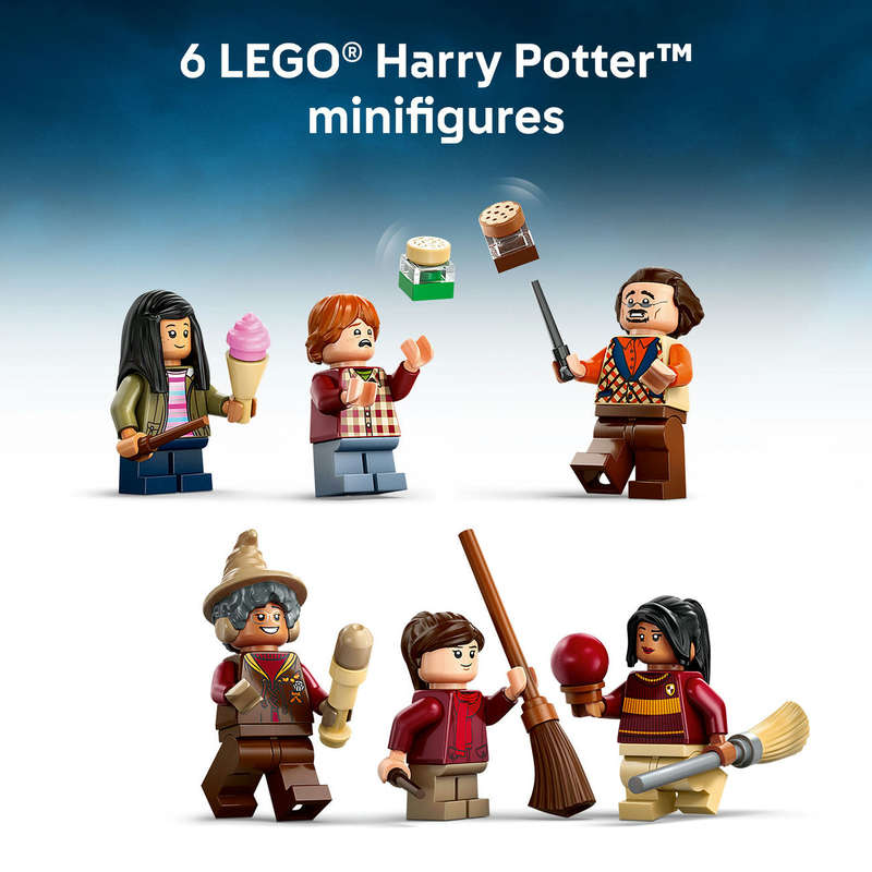 LEGO Harry Potter Quality Quidditch Supplies & Ice Cream Parlour Set 76452
