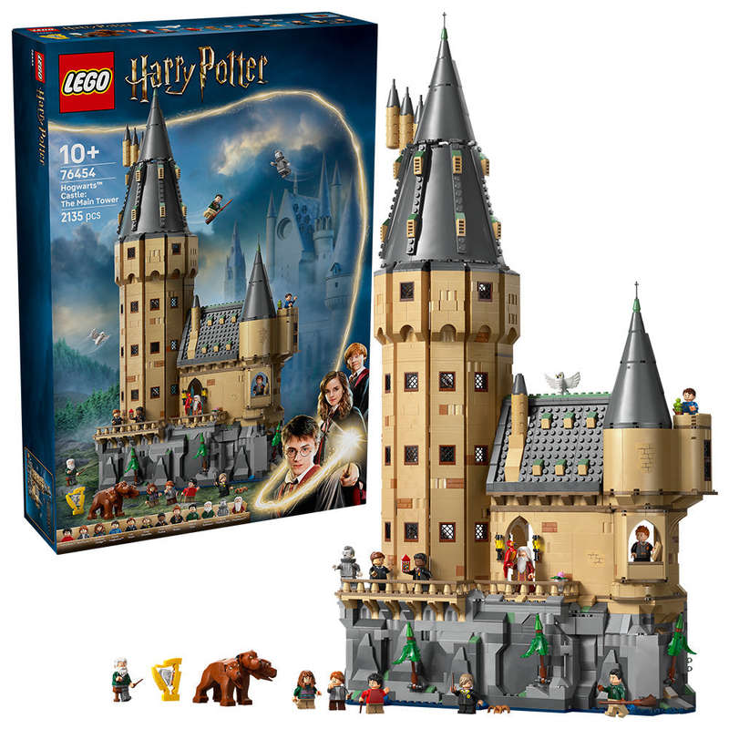 LEGO® Harry Potter Hogwarts Castle: The Main Tower Set, Wizard Gift 76454
