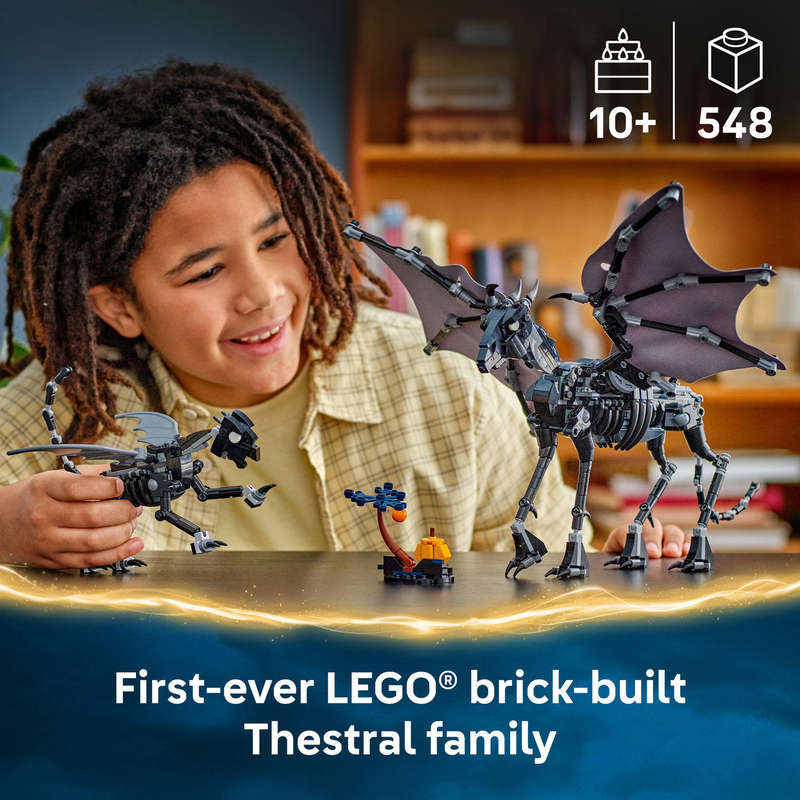 LEGO® Harry Potter Thestral Family, Mythical Creature Toy Figures 76458