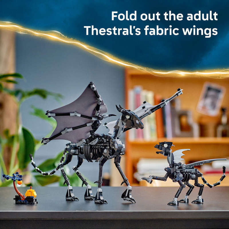 LEGO® Harry Potter Thestral Family, Mythical Creature Toy Figures 76458