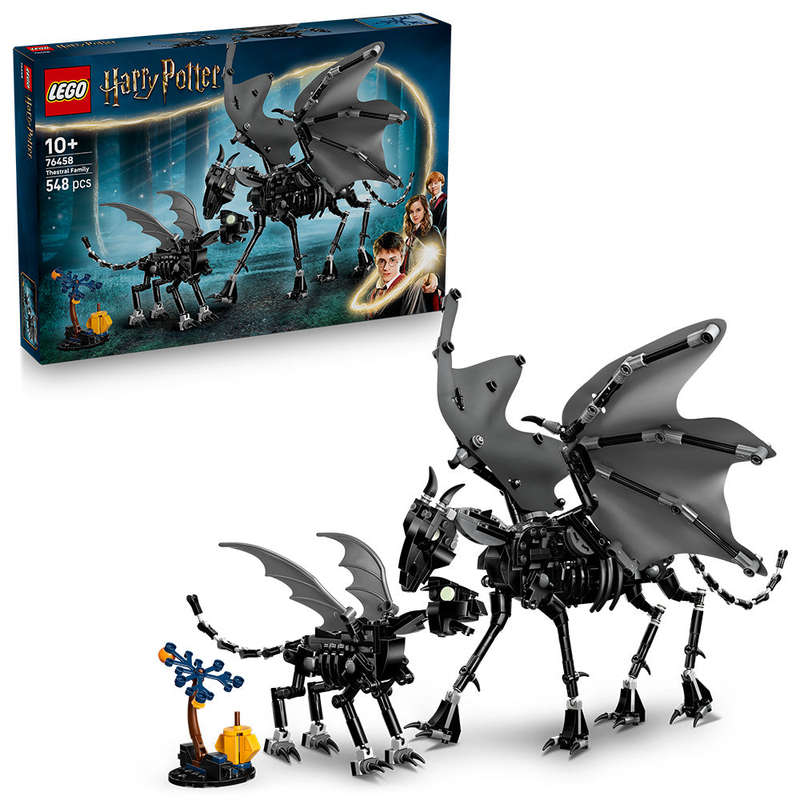 LEGO® Harry Potter Thestral Family, Mythical Creature Toy Figures 76458