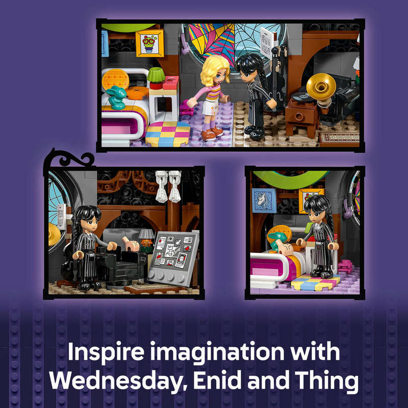 LEGO® Wednesday: Wednesday & Enids Dorm Room Gift Set 76781