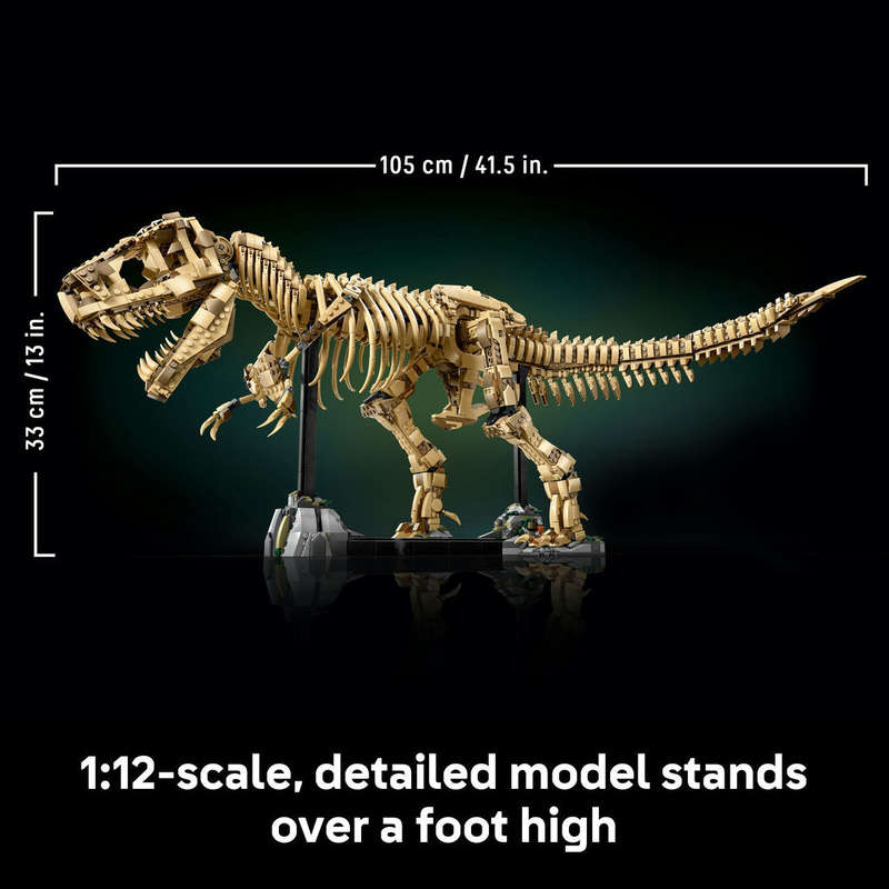 LEGO® Jurassic World Dinosaur Fossils: Tyrannosaurus rex Model Building Set 76968