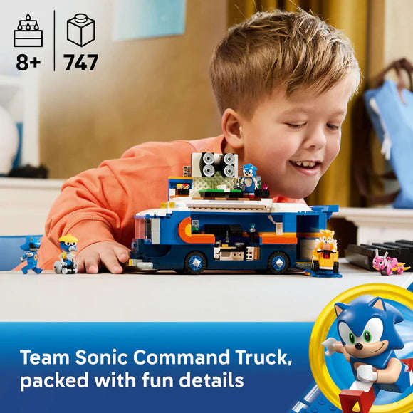 LEGO® Sonic the Hedgehog Team Sonic Command Truck Toy Gaming Merch 77006