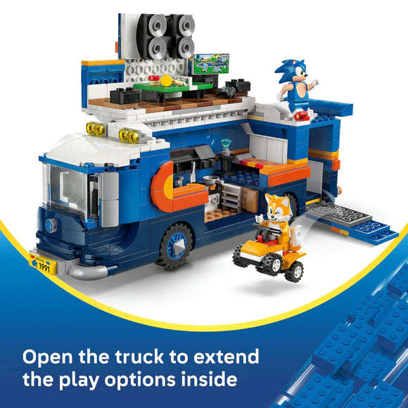 LEGO® Sonic the Hedgehog Team Sonic Command Truck Toy Gaming Merch 77006