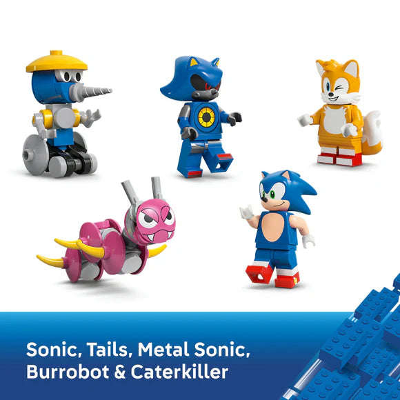 LEGO® Sonic the Hedgehog Team Sonic Command Truck Toy Gaming Merch 77006
