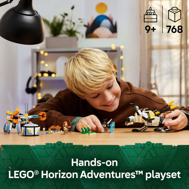 LEGO® Horizon Adventures Aloy & Varl vs. Shell-Walker & Sawtooth Toy 77037