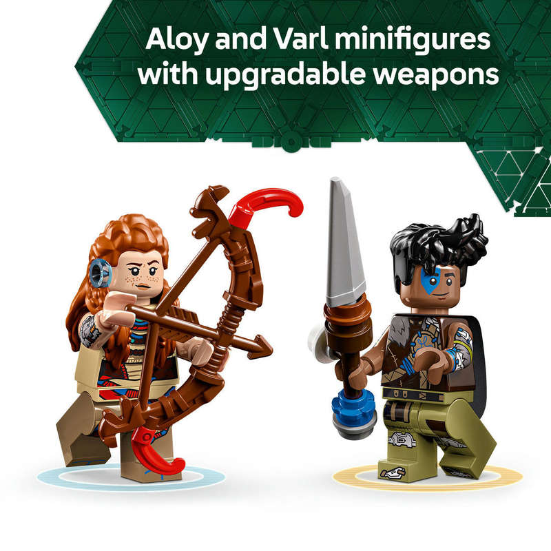 LEGO® Horizon Adventures Aloy & Varl vs. Shell-Walker & Sawtooth Toy 77037