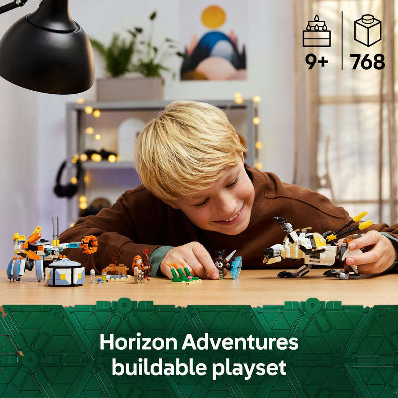 LEGO® Horizon Adventures Aloy & Varl vs. Shell-Walker & Sawtooth Toy 77037