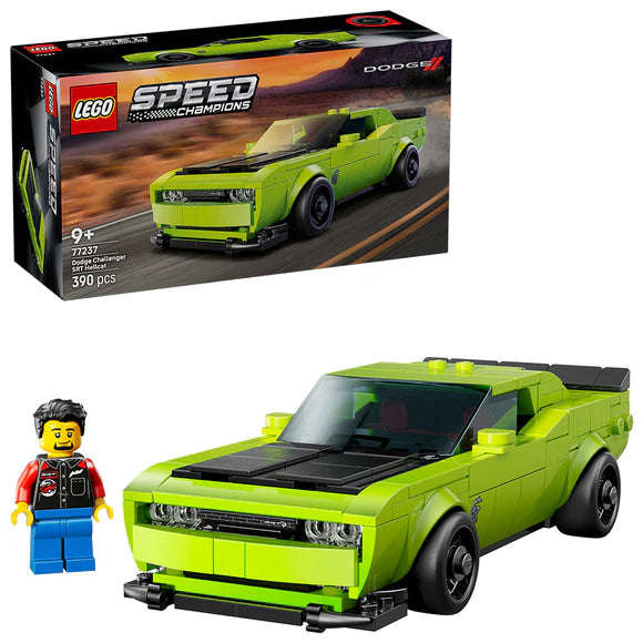 LEGO® Speed Champions Dodge Challenger SRT Hellcat Sports Car Toy 77237