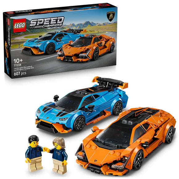 LEGO® Speed Champions Lamborghini Revuelto & Huracán STO 77238