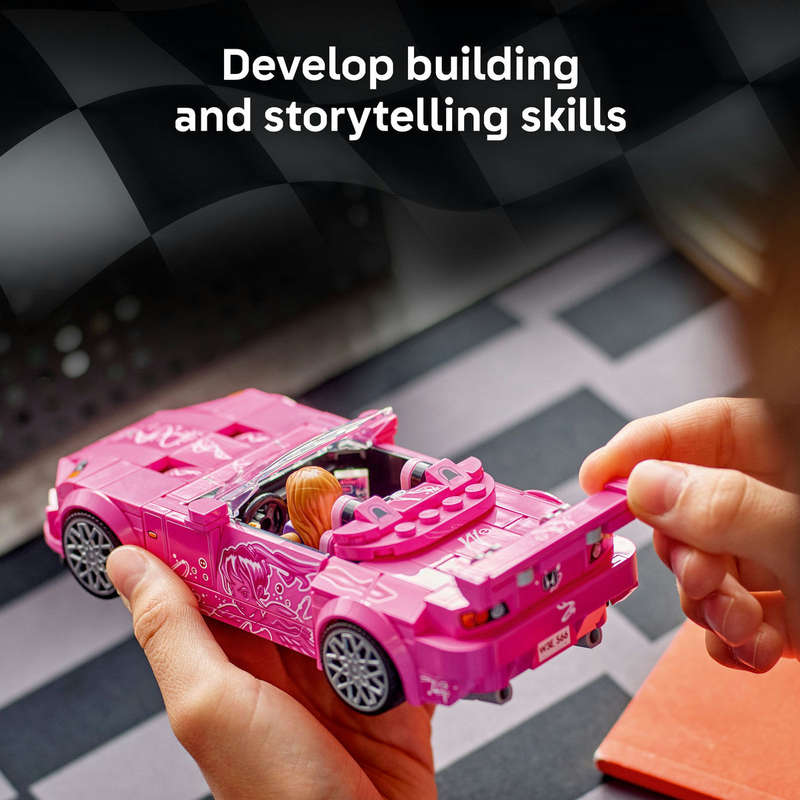 LEGO® Speed Champions 2 Fast 2 Furious Honda S2000 Pink Car Toy 77241