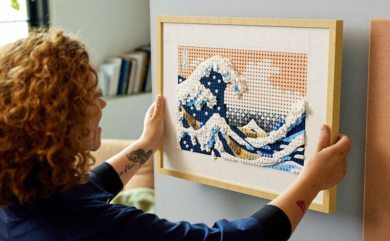 LEGO® Art Hokusai  The Great Wave Building Kit 31208