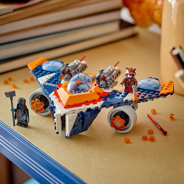 LEGO® Marvel Rockets Warbird vs. Ronan Set 76278