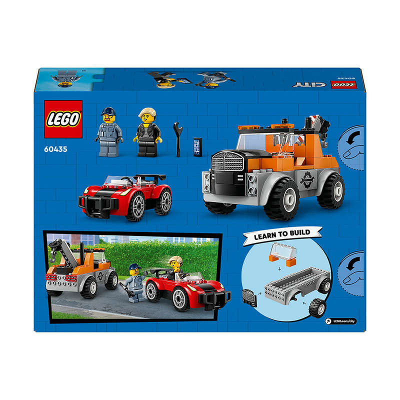 LEGO® City Tow Truck and Sports Car Repair Toy Set 60435