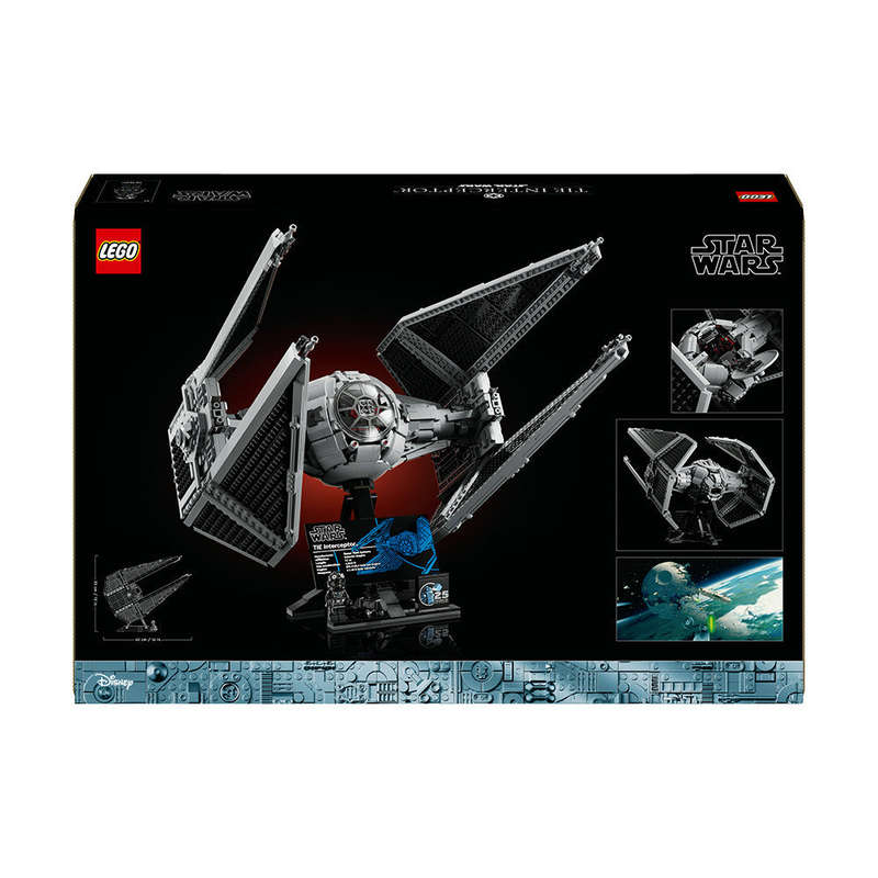 LEGO® Star Wars TIE Interceptor Building Set for Adults 75382