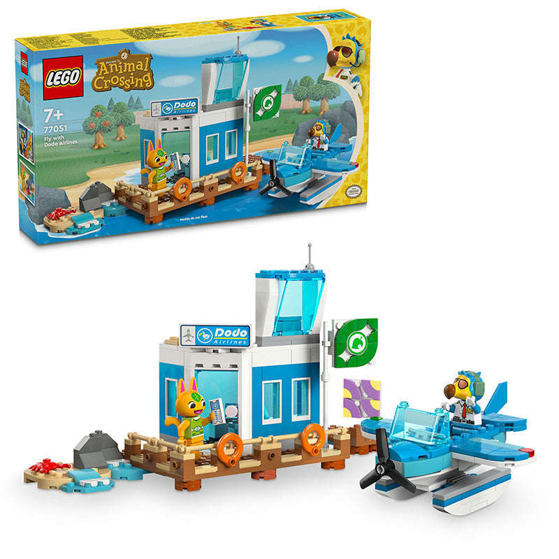 LEGO® Animal Crossing Fly with Dodo Airlines Airport Toy 77051