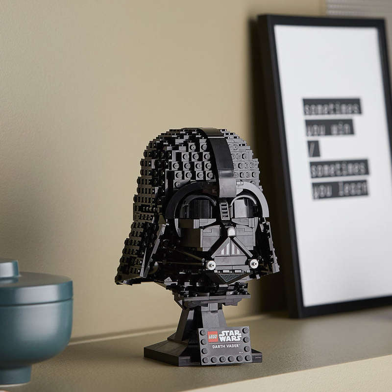 LEGO® Star Wars Darth Vader Helmet Collectible Building Kit 75304