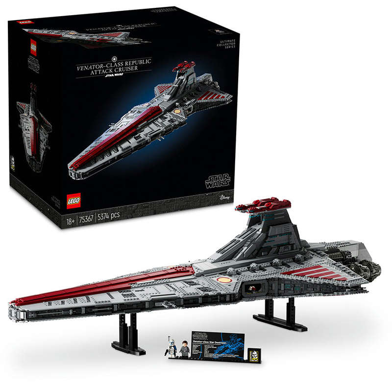 LEGO® Star Wars Venator-Class Republic Attack Cruiser UCS Building Kit 75367