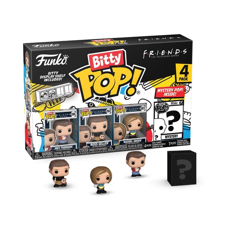 FUNKO BITTY POP!:FRIENDS-JOEY 4PK