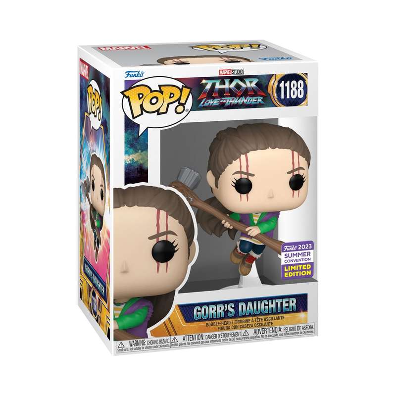 FUNKO POP!:THOR LOVE N THUN-GORR'S DAUGHTR(CON EX)