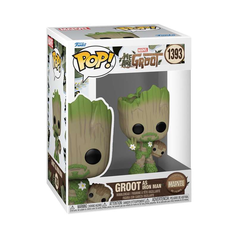 FUNKO POP!:WE ARE GROOT-IRON MAN