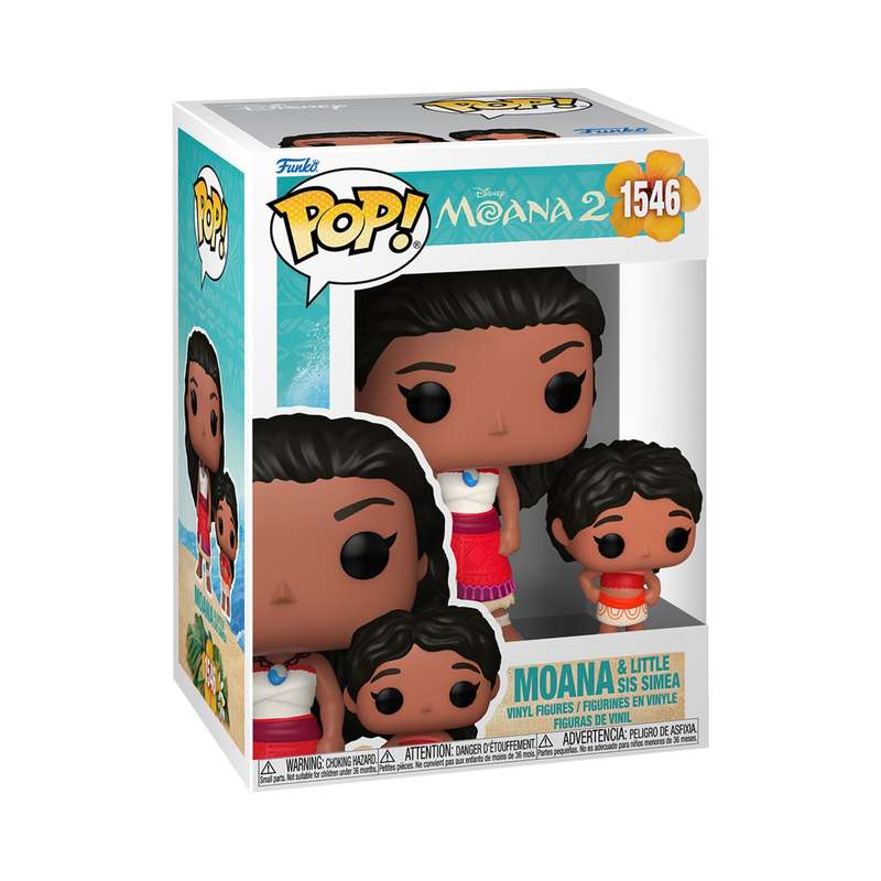 FUNKO POP!:MOANA & LITTLE SIS SIMEA