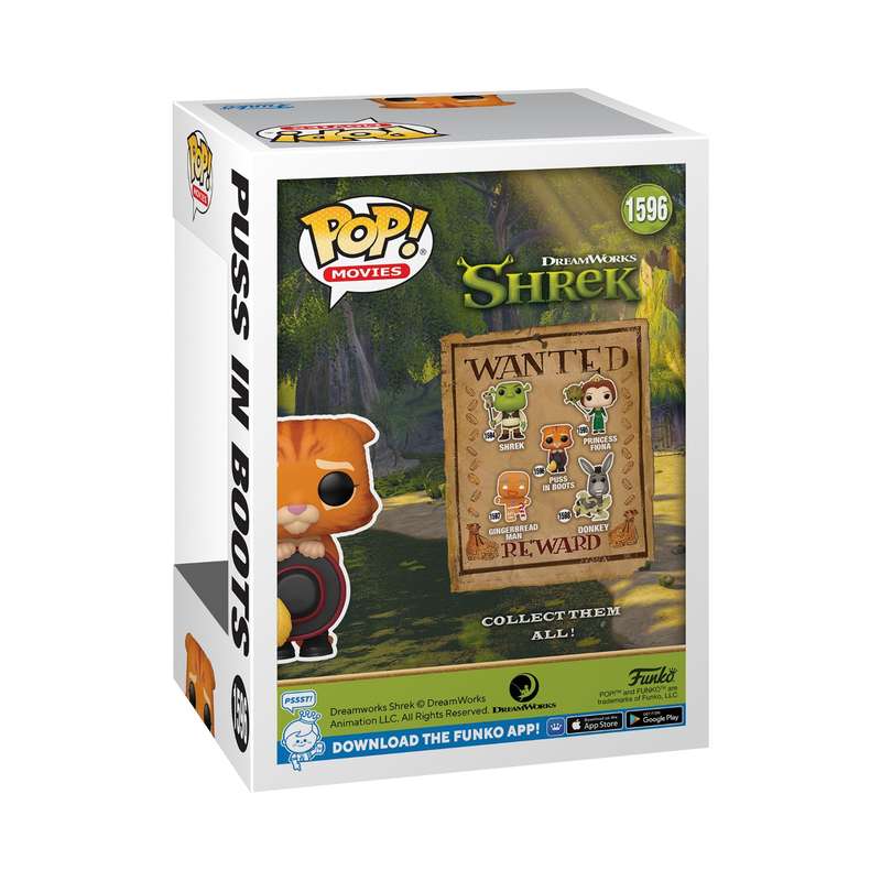 FUNKO POP!:SHREK DW 30TH-PUSS IN BOOTS