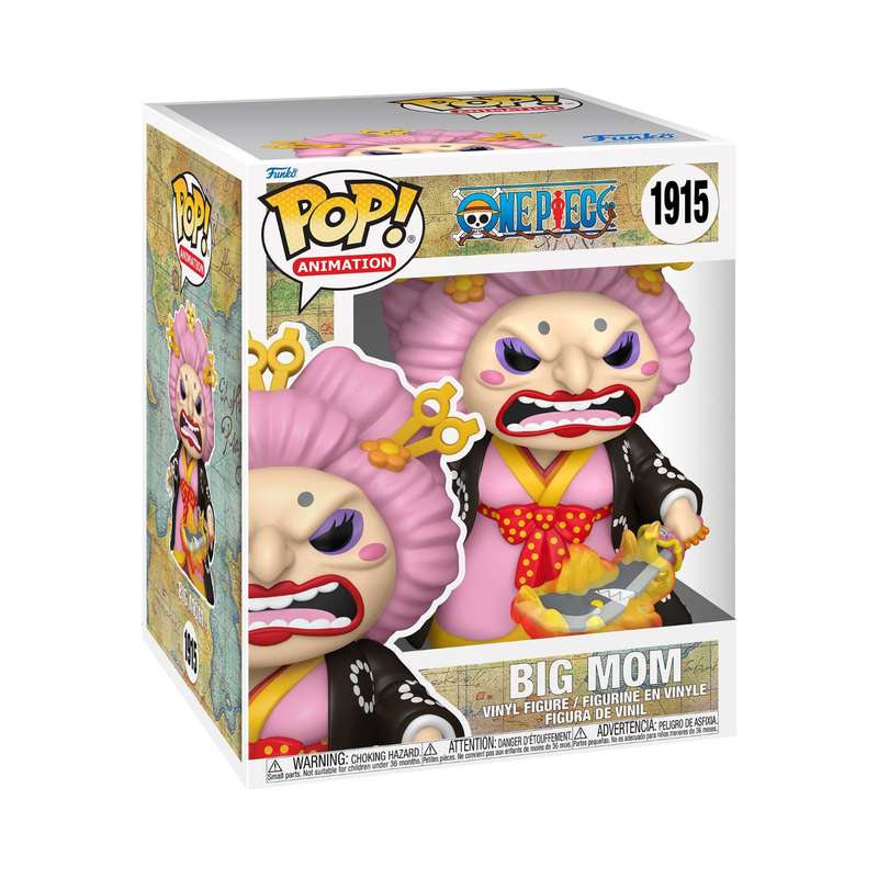 FUNKO POP! SUPER:OP-BIG MOM(KIM)W/CH 6IN