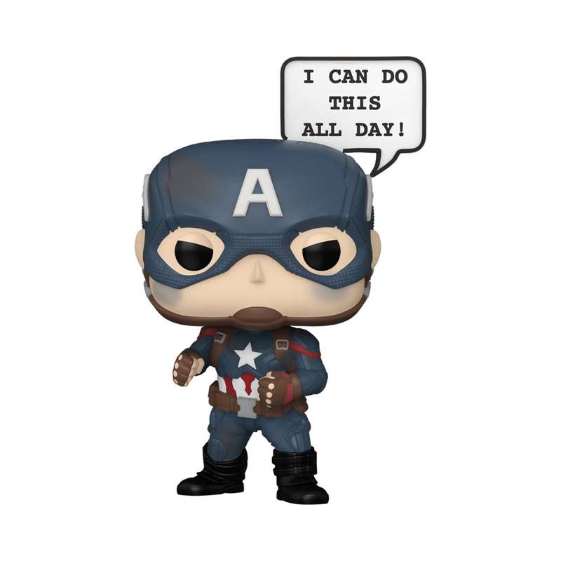 FUNKO POP!:MARVEL I.S CAPTAIN AMERICA MEME (EX)