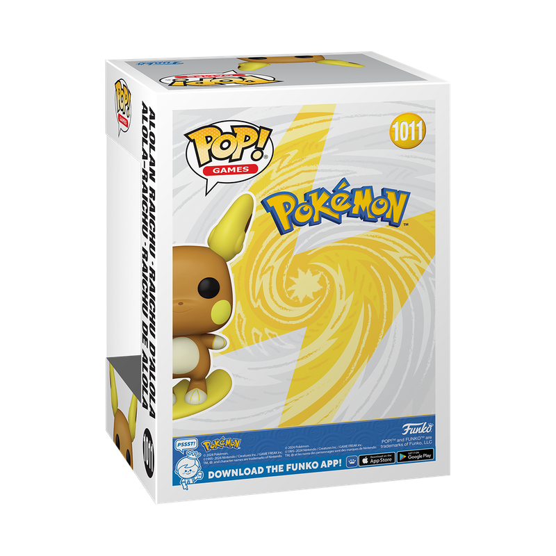FUNKO POP!:RAICHU(ALOLAN)(EMEA)