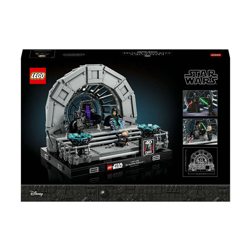 LEGO® Star Wars Emperors Throne Room Diorama Building Set 75352