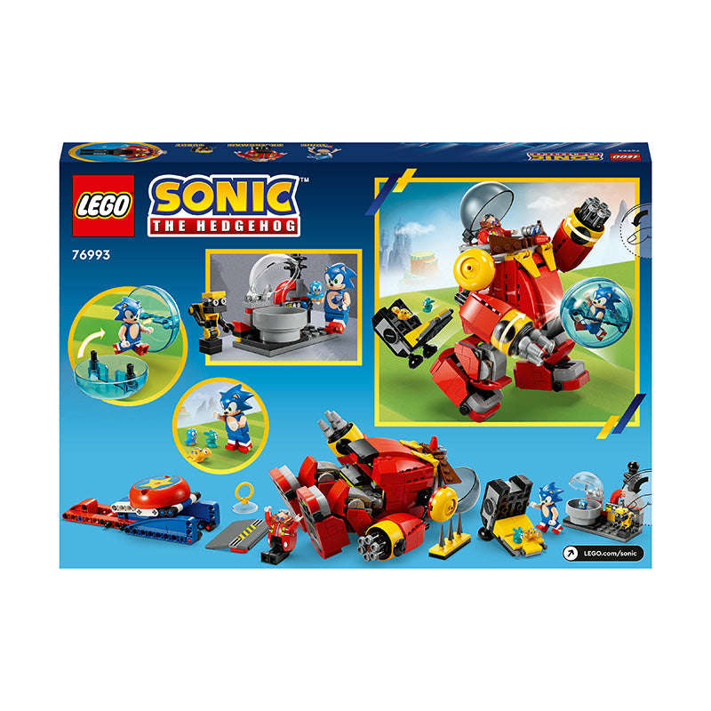 LEGO® Sonic the Hedgehog Sonic vs. Dr. Eggmans Death Egg Robot 76993