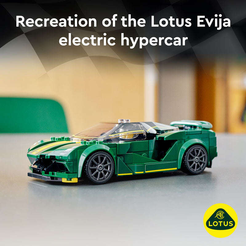LEGO® Speed Champions Lotus Evija Car Model Building Kit 76907